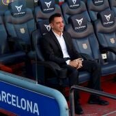 Xavi se estrena en el banquillo del Barcelona ante el Espanyol