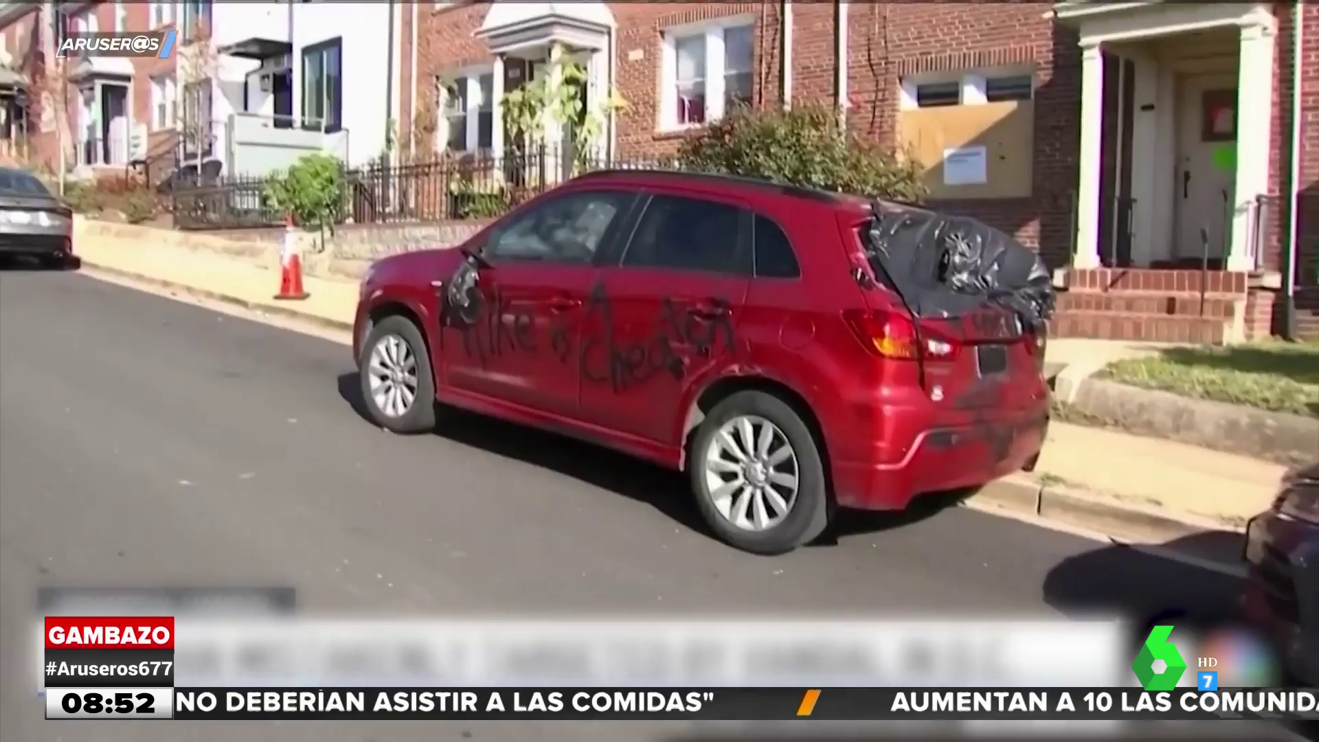 Quiso vengarse de su pareja por serle infiel y le salió mal: destrozó el coche que no era Quiso vengarse de su pareja por serle infiel y le salió mal: destrozó el coche que no era