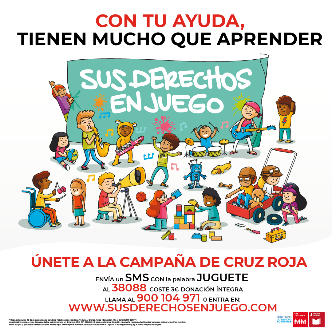 Cruz Roja lanza su campaña de recogida de juguetes: necesitan 1.000 en Álava Cruz Roja lanza su campaña de recogida de juguetes: necesitan 1.000 en Álava