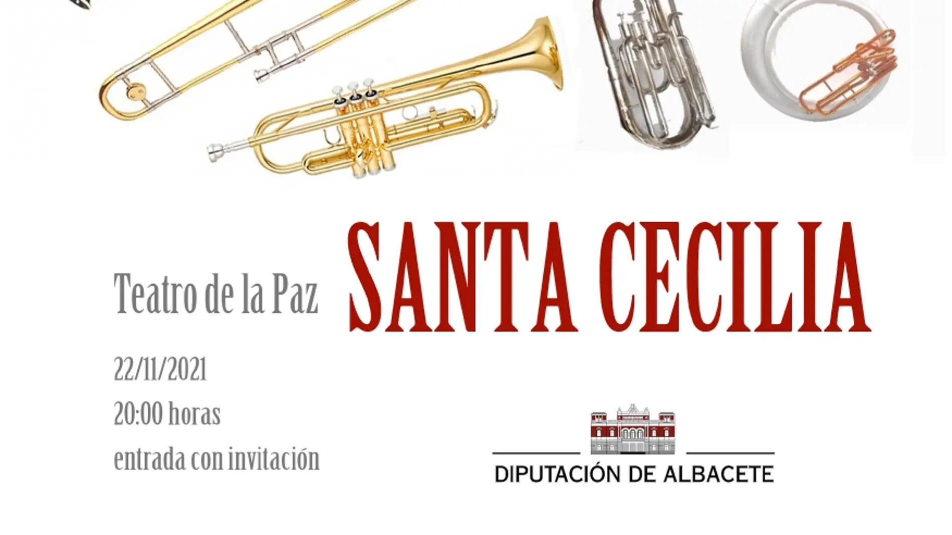 El Teatro de la Paz acoge un concierto del Real Conservatorio de Música y Danza de la Diputación por Santa Cecilia