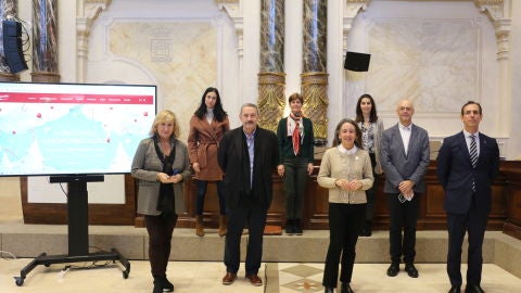 Presentaci&oacute;n de la iluminaci&oacute;n navide&ntilde;a en San Sebasti&aacute;n 