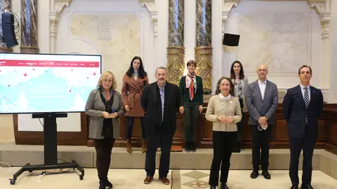 Presentación de la iluminación navideña en San Sebastián Presentación de la iluminación navideña en San Sebastián