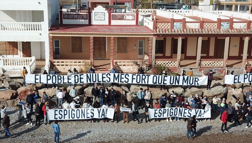 Manifestación en Nules
