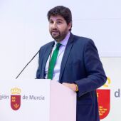 Fernando López Miras, presidente de la Región de Murcia 