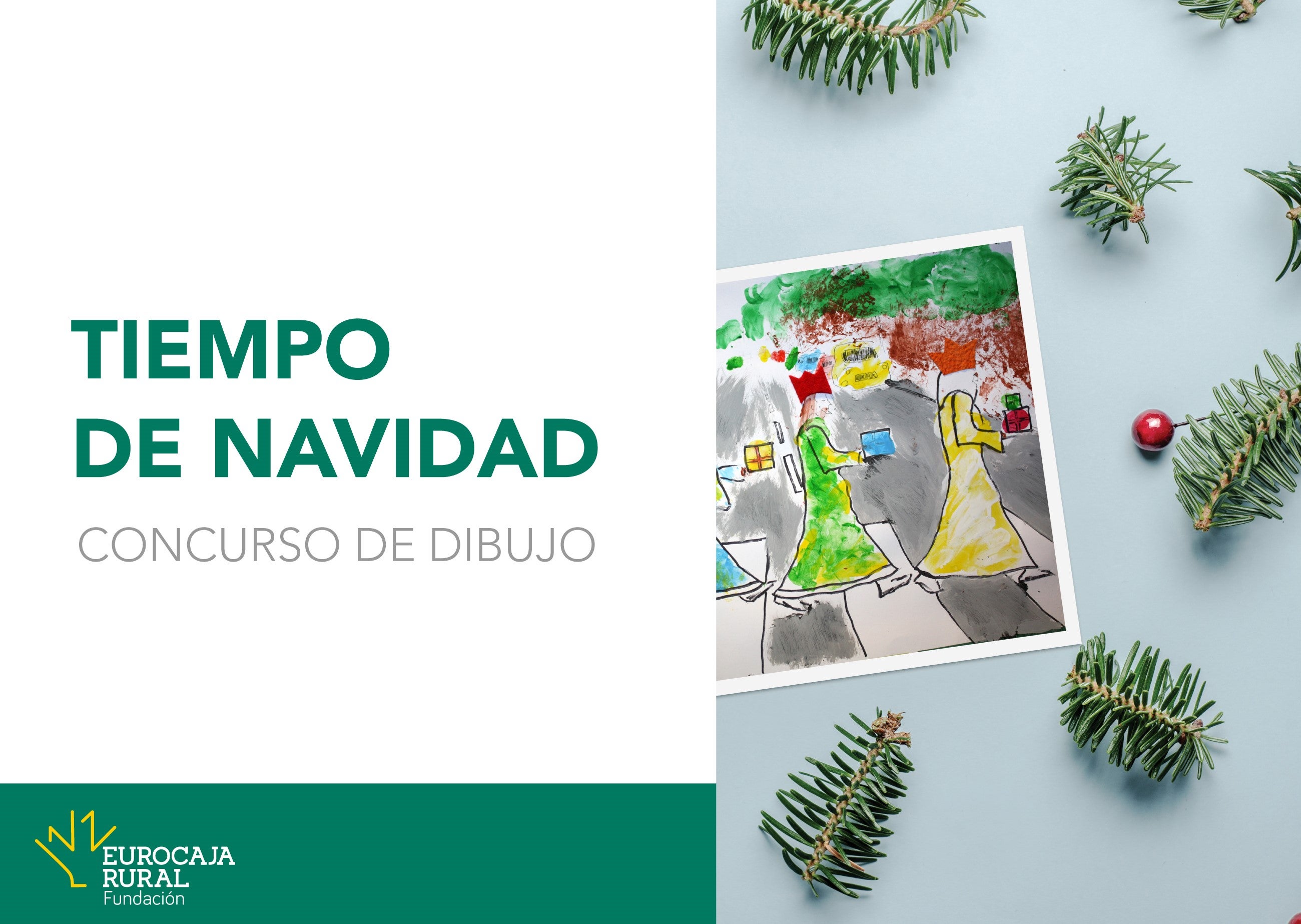 Fundación Eurocaja Rural convoca una nueva edición del certamen de dibujo "Tiempo de Navidad" Fundación Eurocaja Rural convoca una nueva edición del certamen de dibujo "Tiempo de Navidad"