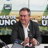 Juan Espadas en 'Más de uno' Juan Espadas en 'Más de uno'