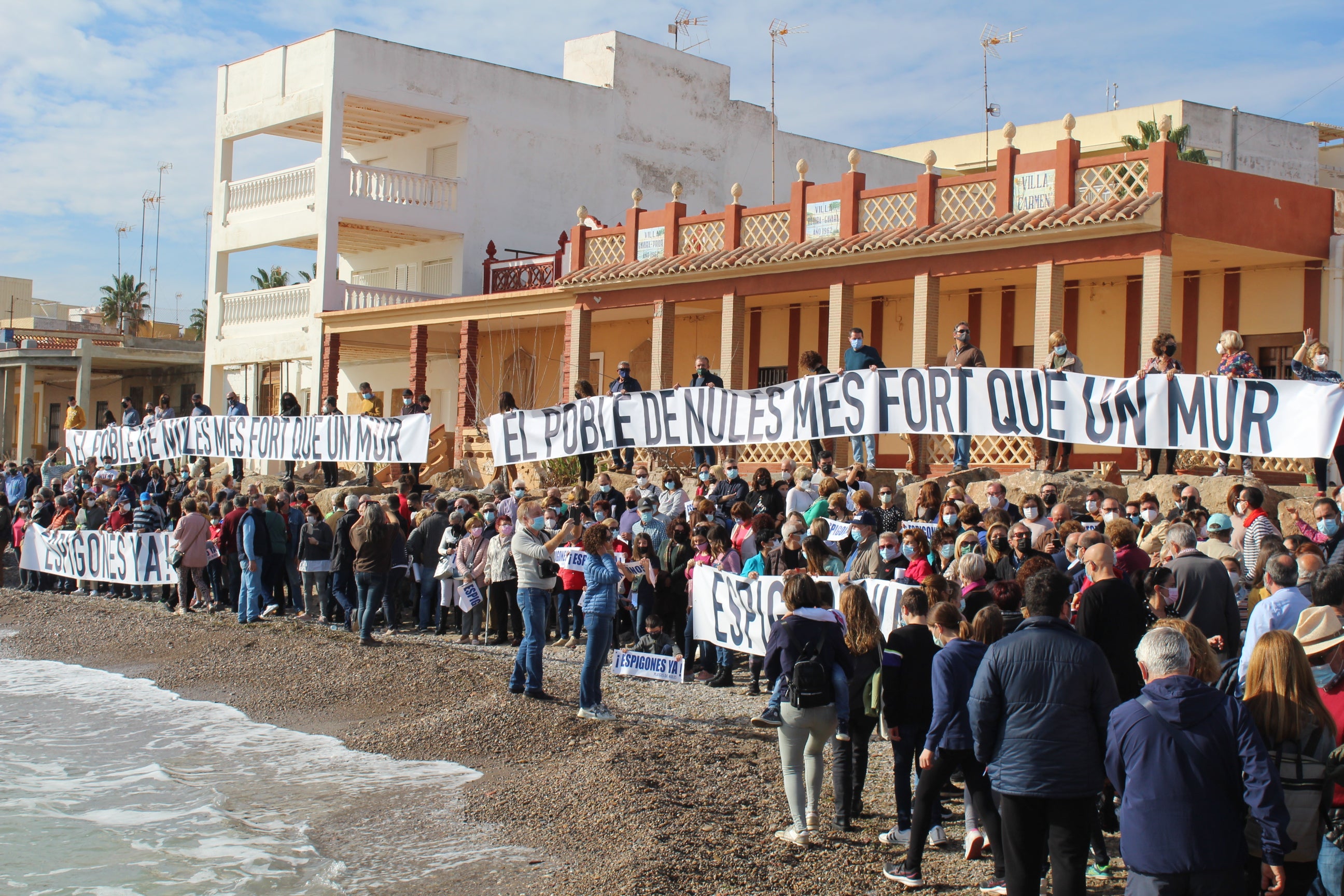 Nules reclama 'espigones ya' Nules reclama 'espigones ya'