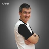 Juan Luis Alonso Doral "Juanlu", entrenador del Manzanares F.S. Quesos El Hidalgo