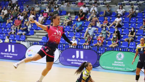 Silvia Arderius con el Costa del Sol Málaga Silvia Arderius con el Costa del Sol Málaga