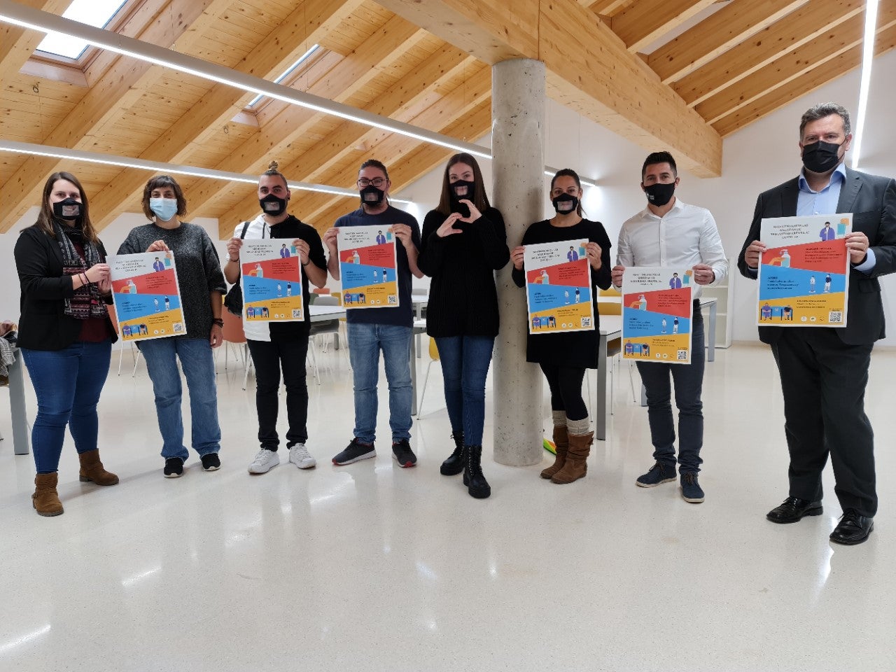 Carteles inclusivos para prevenir el covid Carteles inclusivos para prevenir el covid