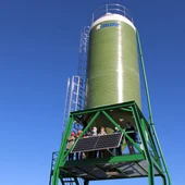 Nuevo silo de almacenamiento de sal en Pedro Muñoz Nuevo silo de almacenamiento de sal en Pedro Muñoz