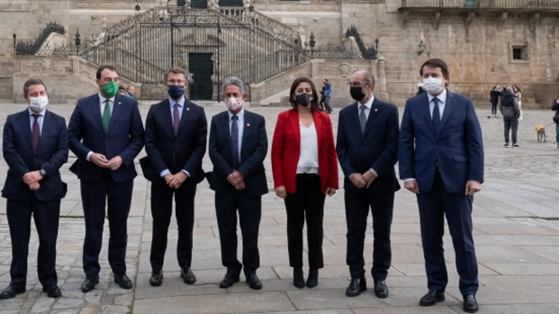 Los ocho presidentes se han reunido en Santiago de Compostela