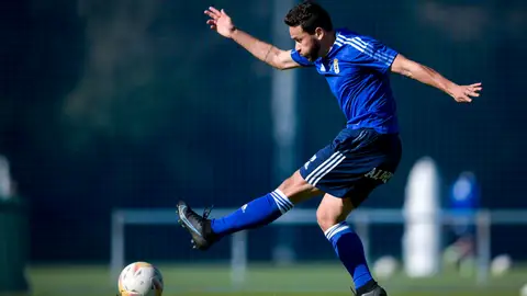 Matheus Aiás, delantero del Real Oviedo Matheus Aiás, delantero del Real Oviedo