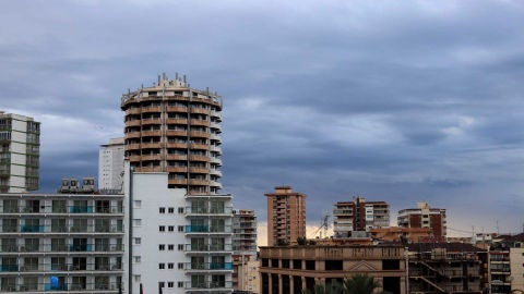 Nubes en Benidorm Nubes en Benidorm