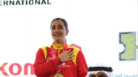 María Torres, karateca malagueña María Torres, karateca malagueña