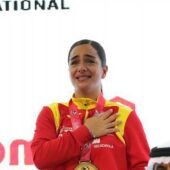 María Torres, karateca malagueña
