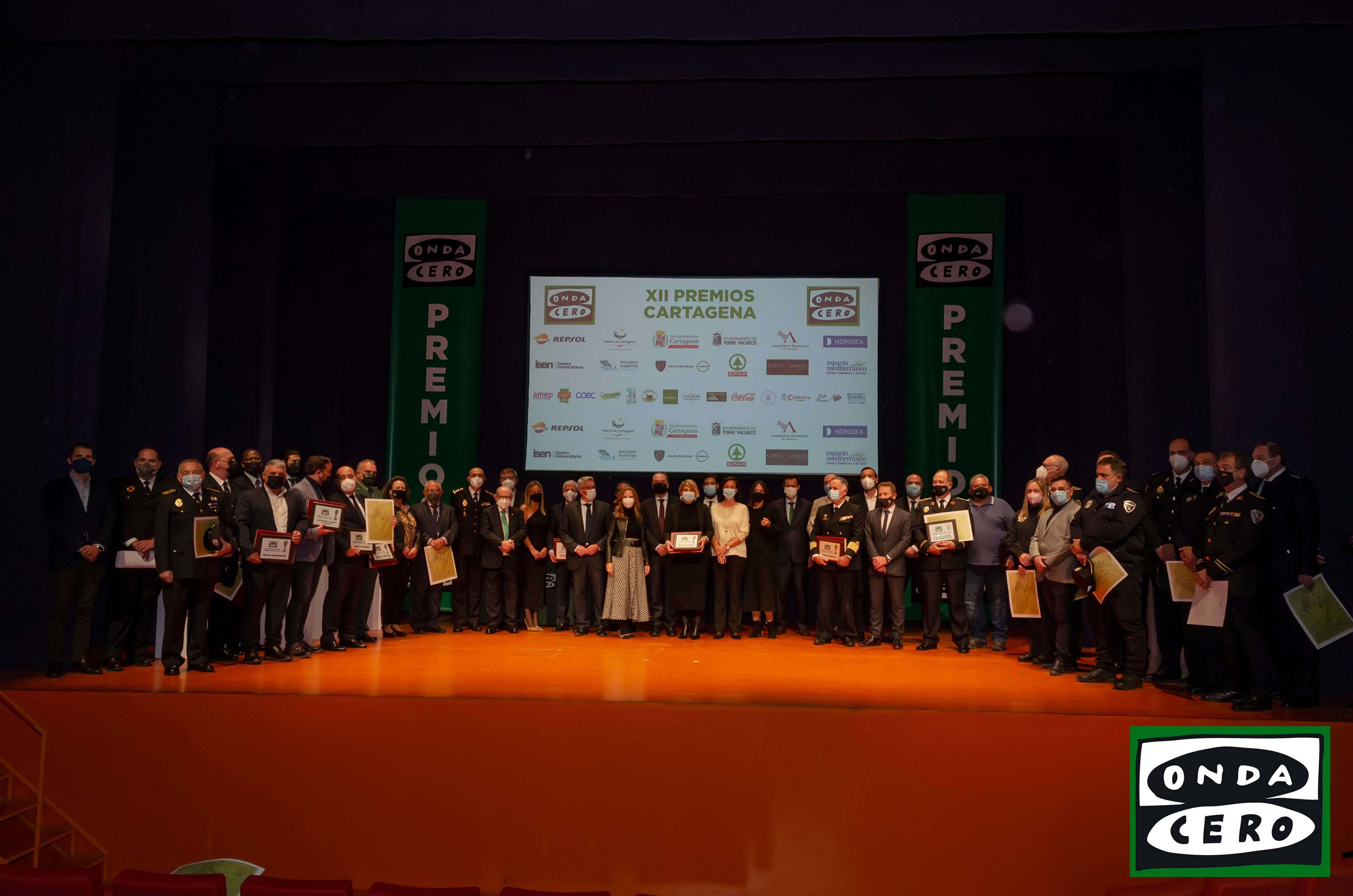 Emotiva entrega de los Premios Onda Cero Cartagena 2021 en El Batel Emotiva entrega de los Premios Onda Cero Cartagena 2021 en El Batel