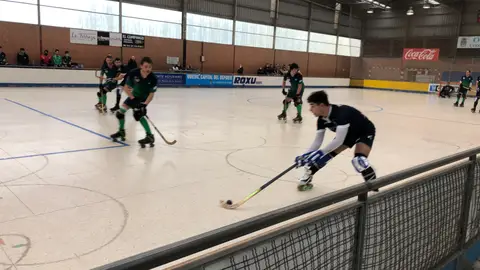 Mikel Navajas, del Oviedo Roller Mikel Navajas, del Oviedo Roller