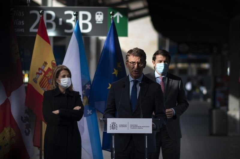 Feijoo celebra o fito historico da cheagada do AVE a Ourense o próximo 21 de Decembro Feijoo celebra o fito historico da cheagada do AVE a Ourense o próximo 21 de Decembro