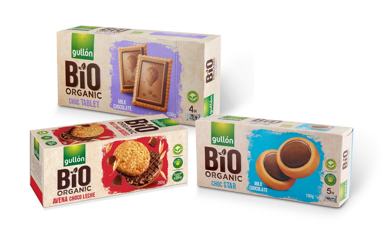 Galletas Gullón afianza su liderazgo del segmento de galletas ecológicas con tres nuevos lanzamientos Galletas Gullón afianza su liderazgo del segmento de galletas ecológicas con tres nuevos lanzamientos