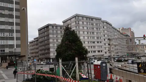 Ronda de Outeiro, sin pasarela Se retiró la madrugada del martes al miércoles