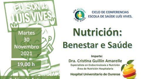 Ciclo de Conferencias Escola de Sa&uacute;de Luis Vives