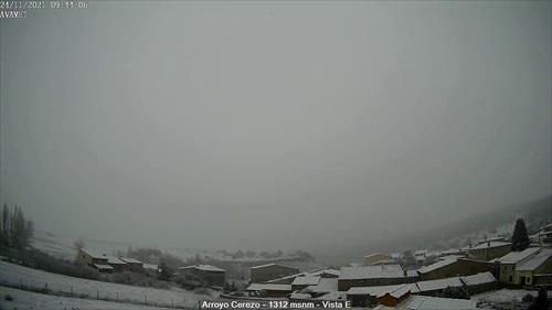 La nieve llega al interior de Castellón La nieve llega al interior de Castellón