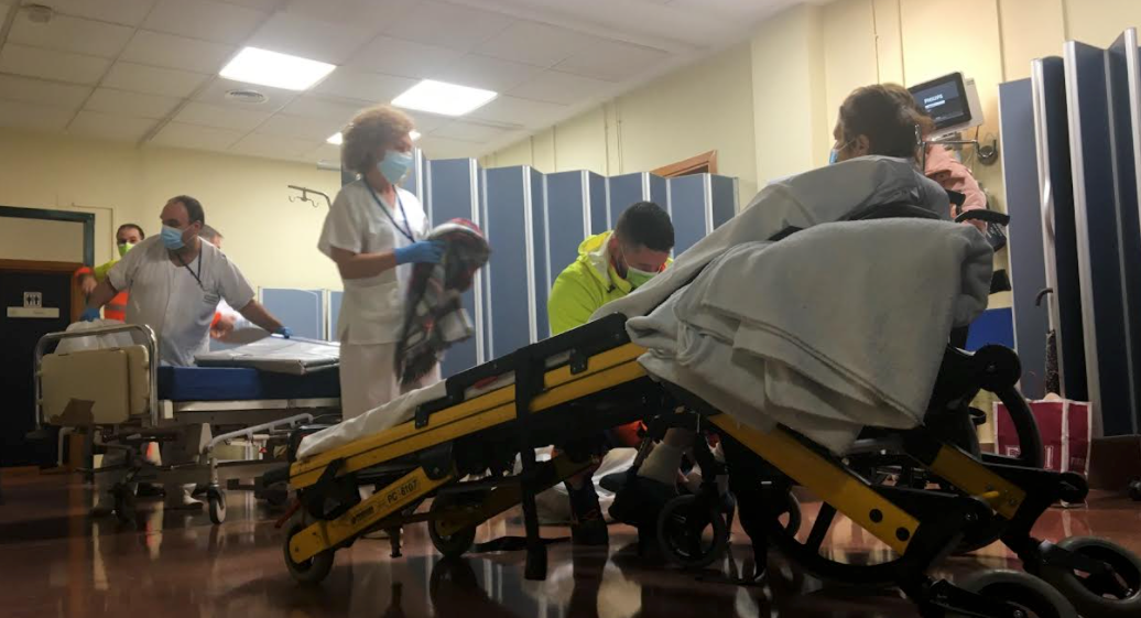 El Principado evacúa el Hospital del Oriente por el riesgo de inundación ante la crecida del Sella El Principado evacúa el Hospital del Oriente por el riesgo de inundación ante la crecida del Sella