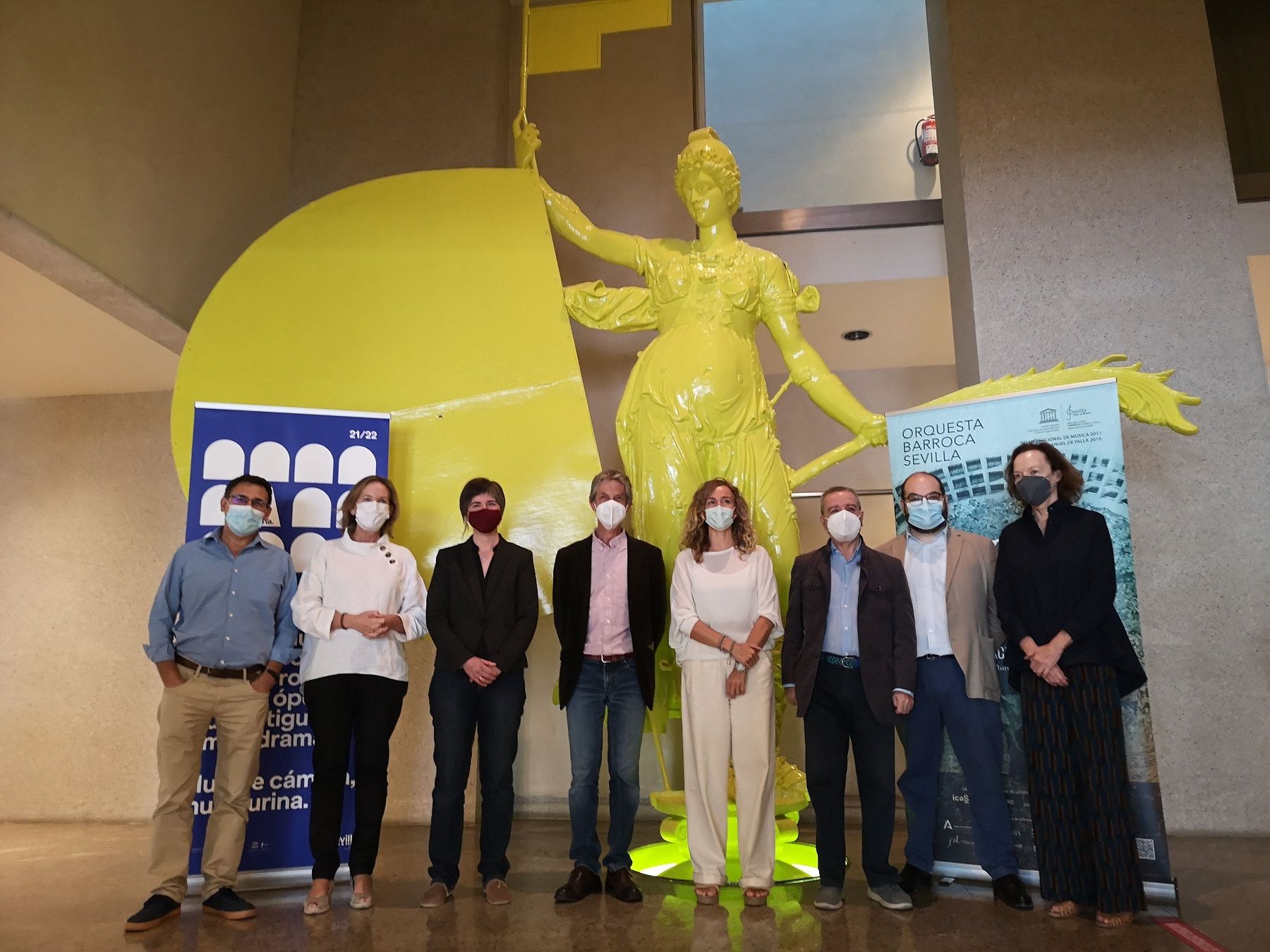 El Espacio Turina acoge este viernes el arranque de la temporada 21/22 de la Orquesta Barroca de Sevilla El Espacio Turina acoge este viernes el arranque de la temporada 21/22 de la Orquesta Barroca de Sevilla