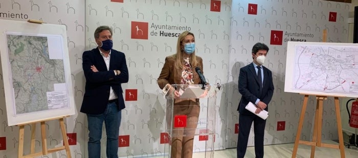 Huesca tendrá aparcamientos disuasorios, vías ciclables y aparcabicis seguros Huesca tendrá aparcamientos disuasorios, vías ciclables y aparcabicis seguros