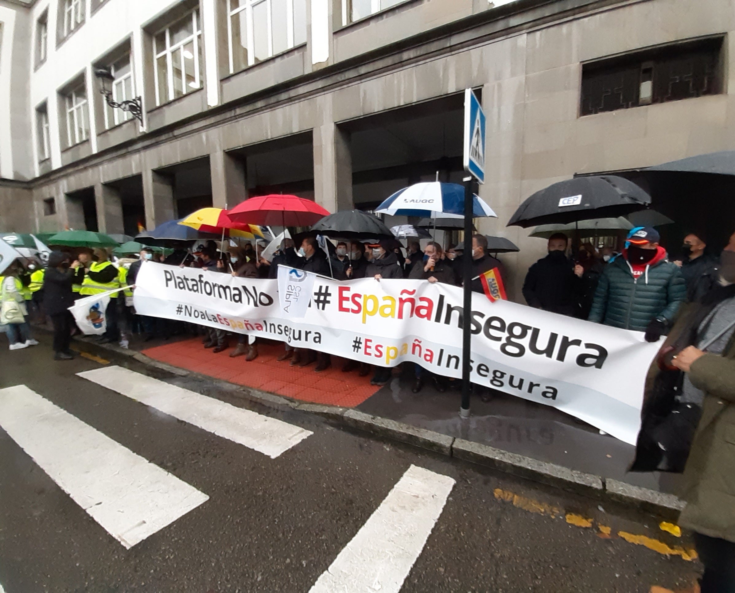 Sindicatos y organizaciones profesionales de Seguridad Ciudadana en Asturias protestan por el cambio legal Sindicatos y organizaciones profesionales de Seguridad Ciudadana en Asturias protestan por el cambio legal