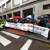 Sindicatos y organizaciones profesionales de Seguridad Ciudadana en Asturias protestan por el cambio legal