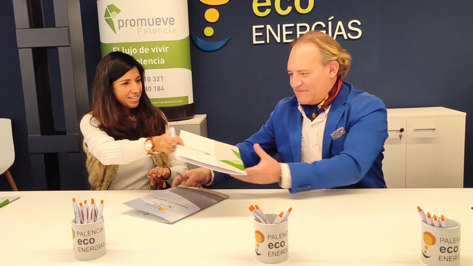 Palencia Eco Energías y Promueve Palencia firman un convenio de colaboración