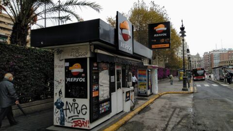 Gasolinera de la c/Xàtiva Gasolinera de la c/Xàtiva