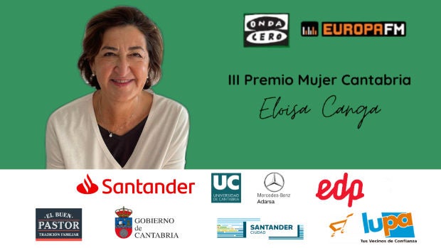 Eloísa Canga, gana el III Premio Mujer Cantabria