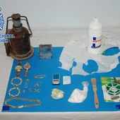 Material incautado por la Policía Nacional Material incautado por la Policía Nacional