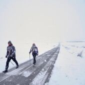 Fin de semana gélido en Euskadi con nieve a 400 metros