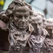 Imagen genérica de varias estatuillas de los Premios Goya, los galardones oficiales de la Academia de Cine Imagen genérica de varias estatuillas de los Premios Goya, los galardones oficiales de la Academia de Cine