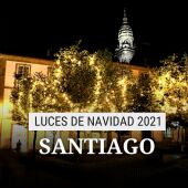 Luces de Navidad en Santiago de Compostela 