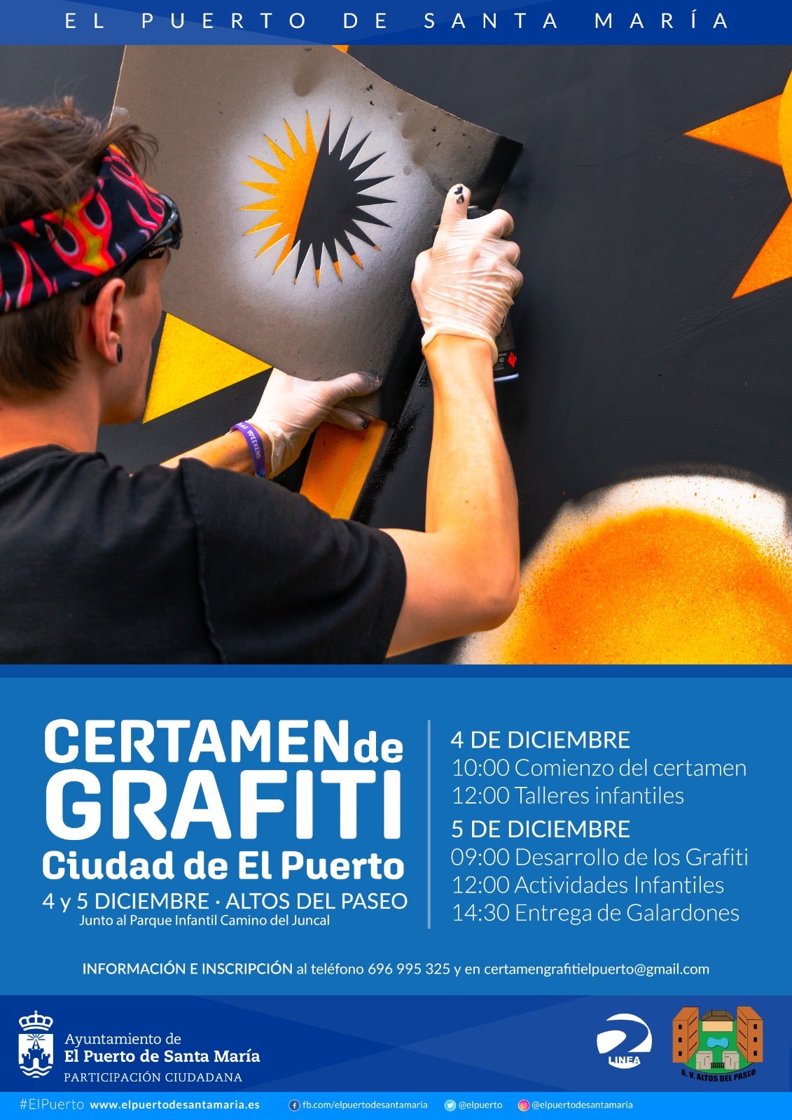 El Puerto impulsa un concurso para decorar murales callejeros sin uso con grafitis El Puerto impulsa un concurso para decorar murales callejeros sin uso con grafitis