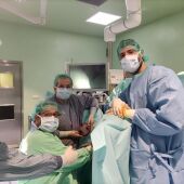 Imagen cirugía 'sin huella' Hospital de Manzanares