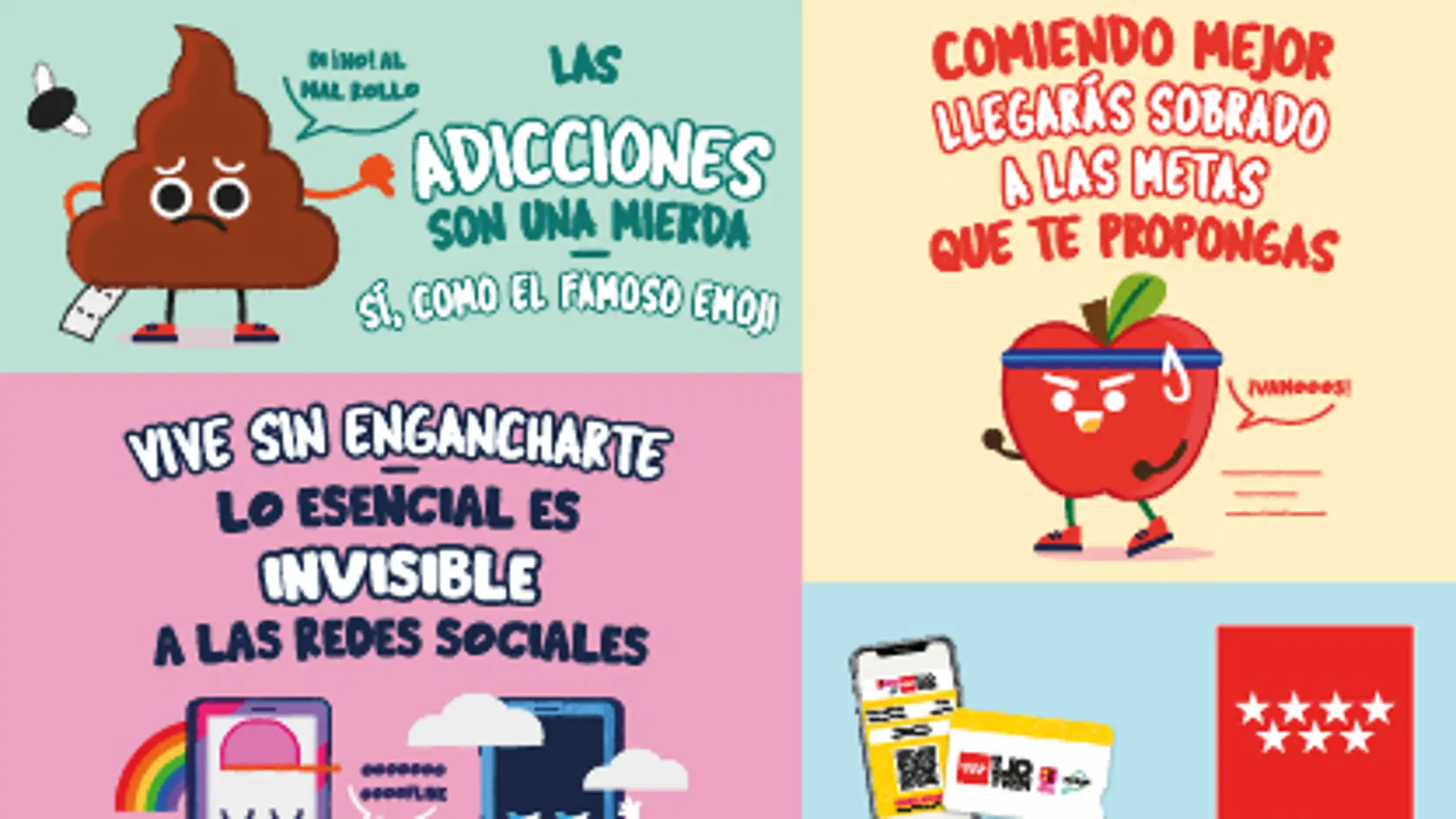 Madrid lanza la campaña ‘La salud con actitud’ para promover hábitos de vida saludable entre los jóvenes