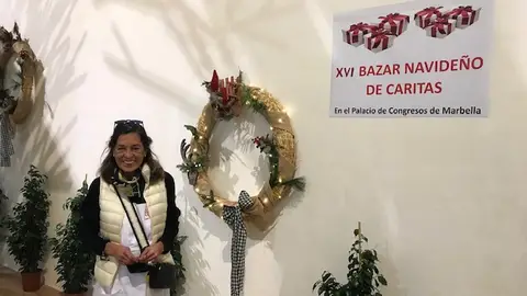 La portavoz del Bazar Navideño de Cáritas, Carmen Quesada. La portavoz del Bazar Navideño de Cáritas, Carmen Quesada.
