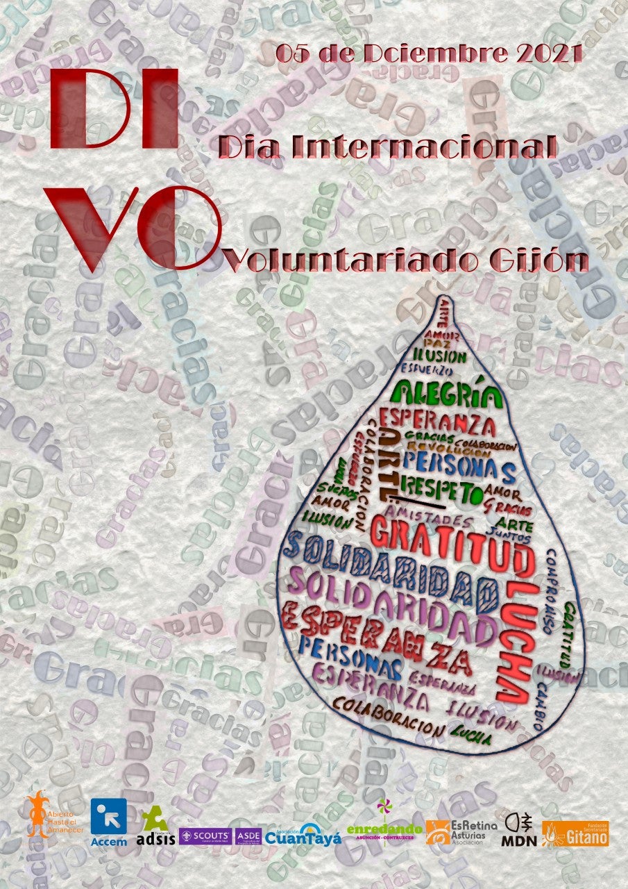 "Gracias es lo que deberían escuchar todos los voluntarios" "Gracias es lo que deberían escuchar todos los voluntarios"