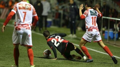 El Rayo sufrió ante el Guijuelo para seguir adelante en la Copa