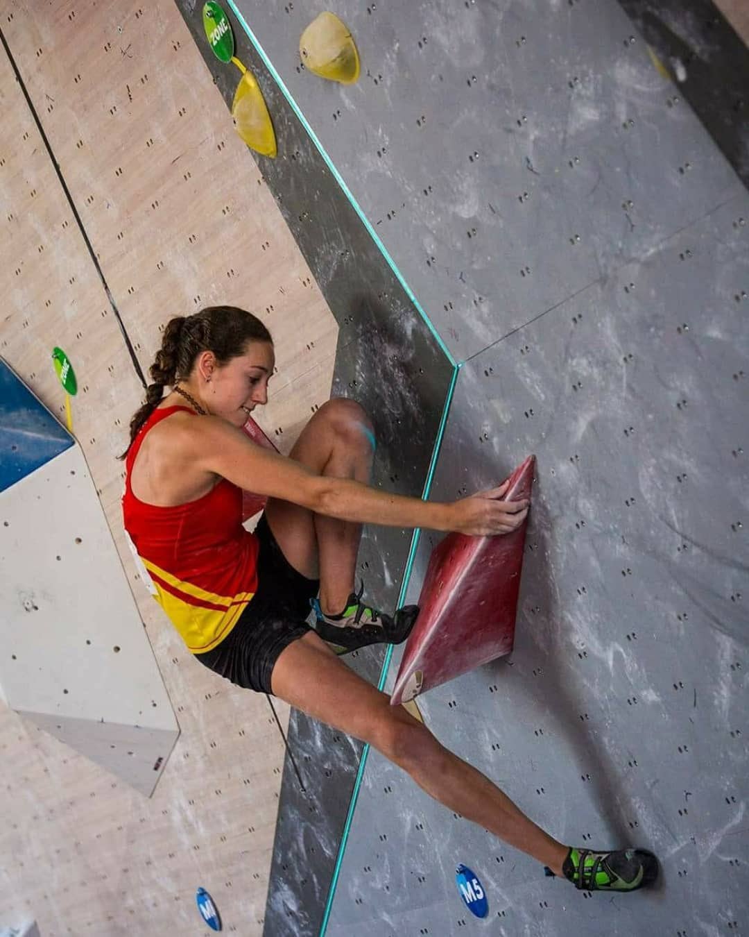 Aida Torres: "la escalada olímpica está viviendo un boom desde el oro de Alberto Ginés en Tokyo" Aida Torres: "la escalada olímpica está viviendo un boom desde el oro de Alberto Ginés en Tokyo"