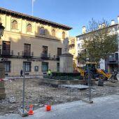 Comienzan los trabajos para renovar la plaza Inmaculada
