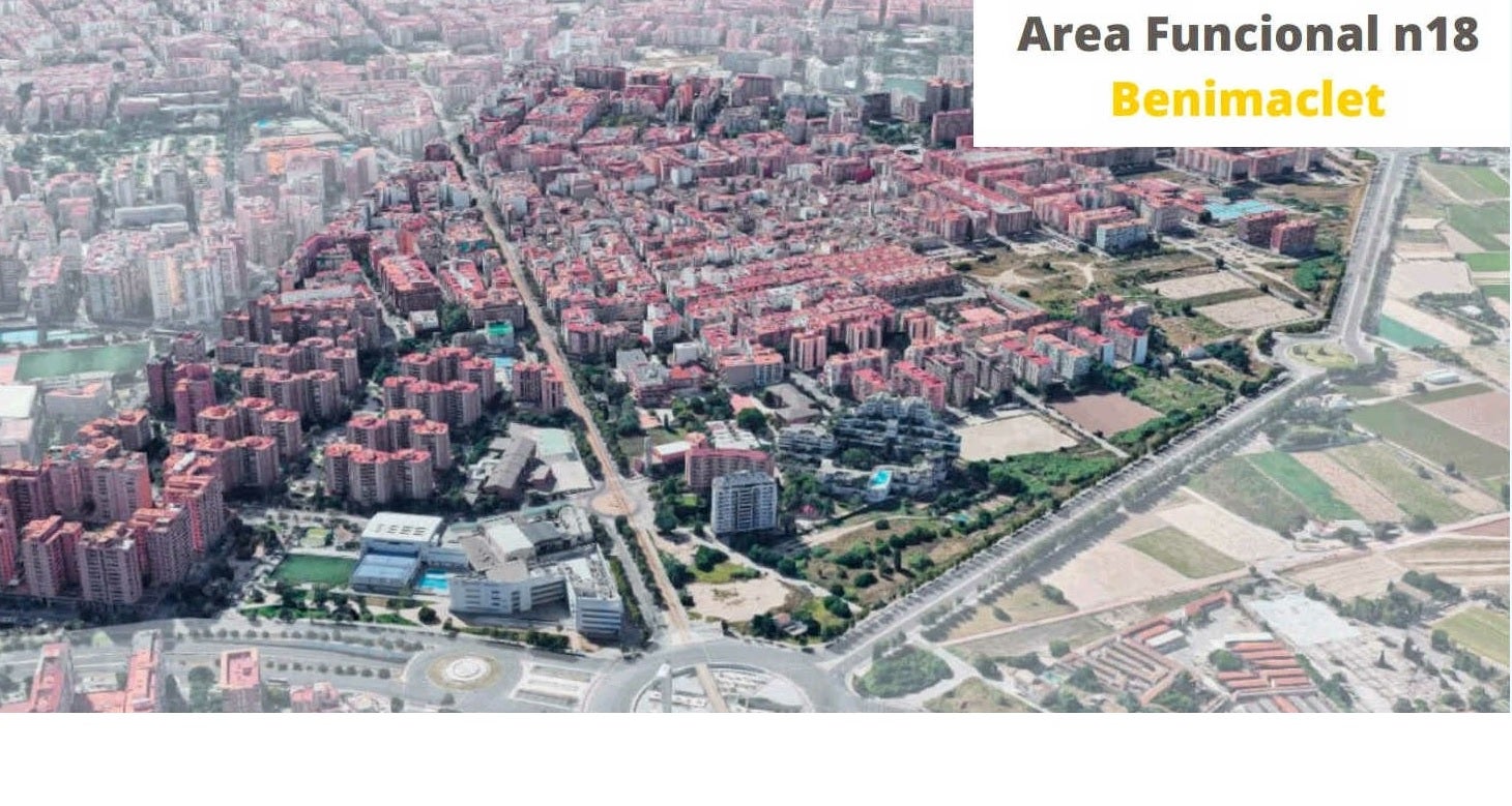 El Ayuntamiento incluye el PAI de Benimaclet Este en un plan urbanístico para todo el barrio El Ayuntamiento incluye el PAI de Benimaclet Este en un plan urbanístico para todo el barrio