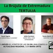 Tertulia La Brújula de Extremadura Tertulia La Brújula de Extremadura
