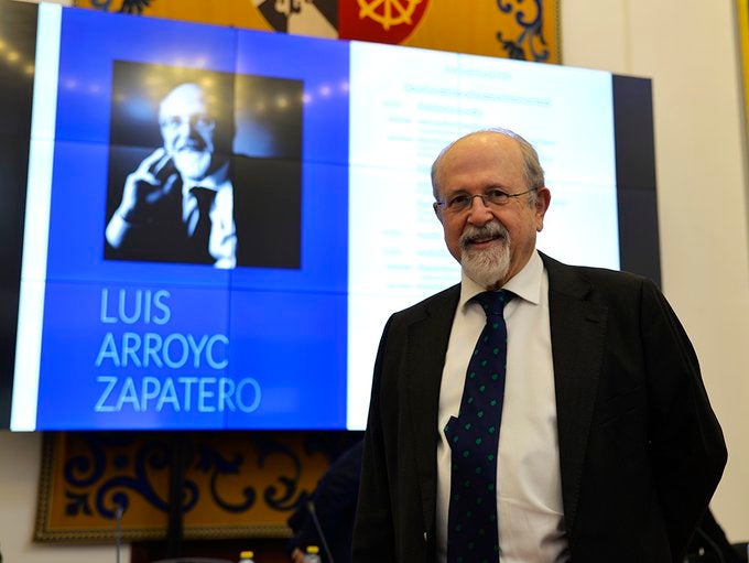 Homenaje en Ciudad Real al que fue el primer rector electo de la UCLM, Luis Arroyo Homenaje en Ciudad Real al que fue el primer rector electo de la UCLM, Luis Arroyo
